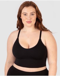 B Free Intimate Apparel - Long Line Spaghetti Strap Bralette (A-B-C-D-DD-E-F) Cup