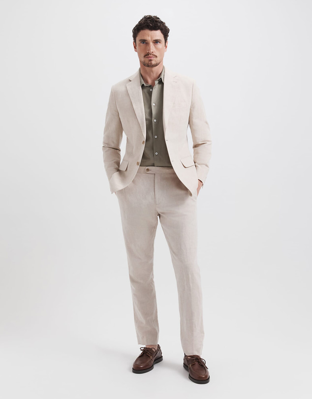 SABA - Elias Cotton Linen Suit Jacket