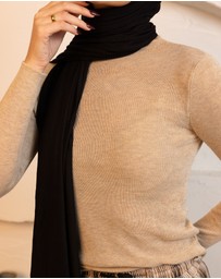 Mod Squad - Luxe Jersey Hijab- Midnight