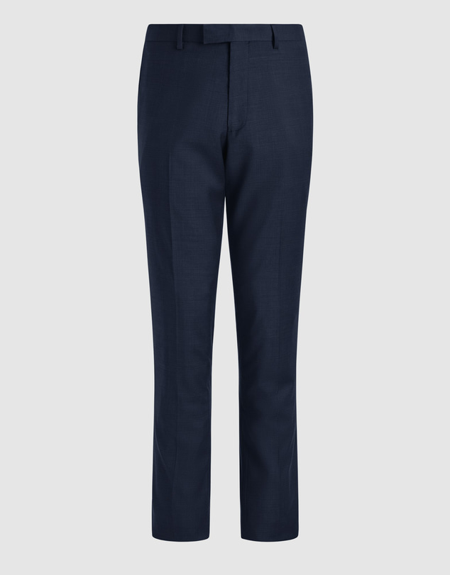 Tarocash - Ty Slim Check Wool Pant