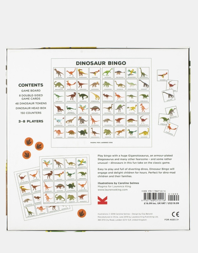 Brumby Sunstate - Dinosaur Bingo