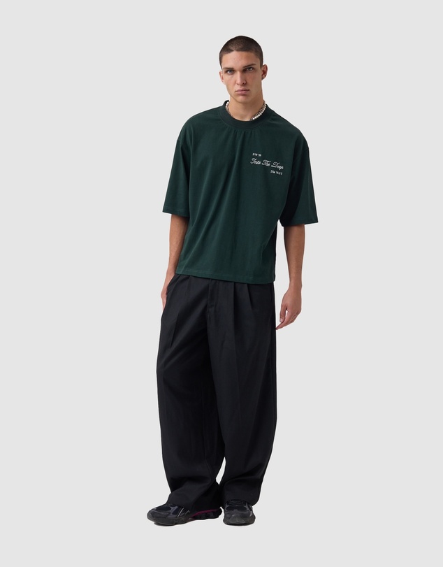 Zanerobe - Keychain Flow Crop Tee Forest