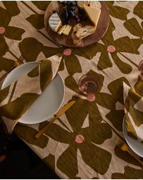 Mosey Me - Olive Poppy Napkin Set