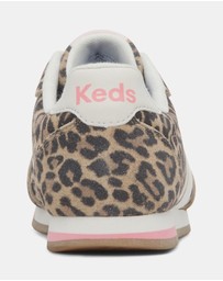 Keds - Revival Leopard Suede Tan/Brown