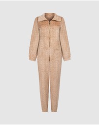 Hunkemoller - Zip Up Fleece Onesie