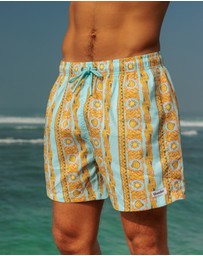 Boardies - Boardies Baroque Stripe Premium Mens Swim Shorts