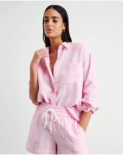 Jag - Gigi Linen Relaxed Shirt