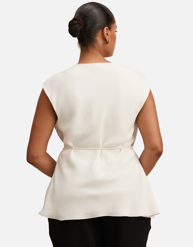 Forever New Curve - Marina Curve Draped Tie Top