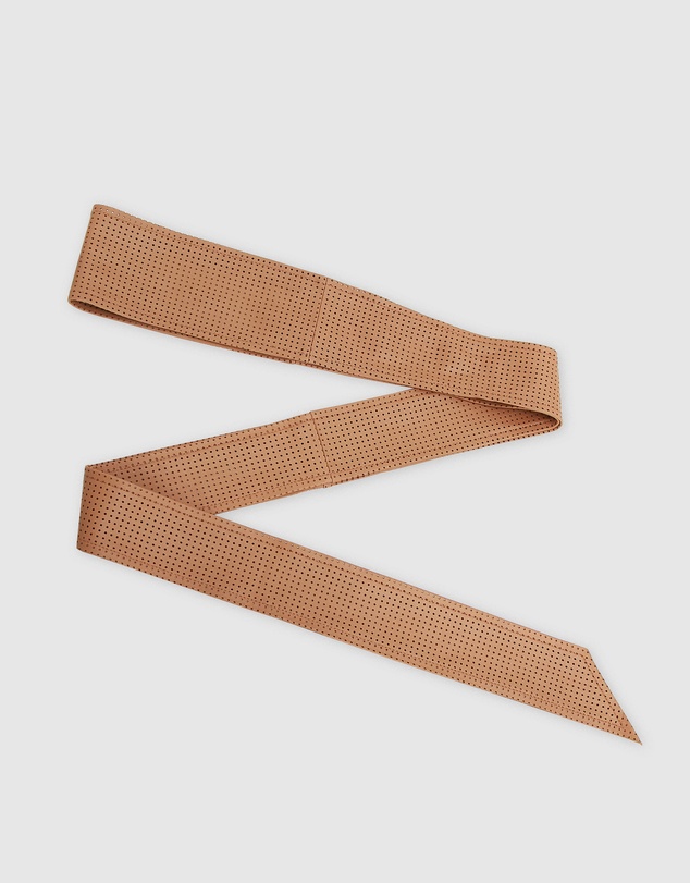 Belle & Bloom - Escalate Perforated Leather Belt