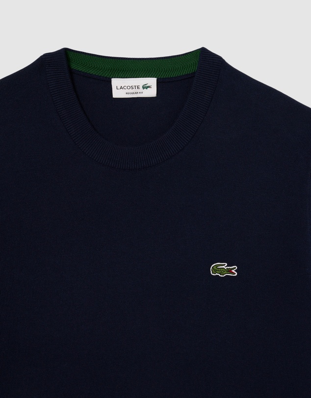 Lacoste - Classic Cotton Crew Neck Knit Jumper