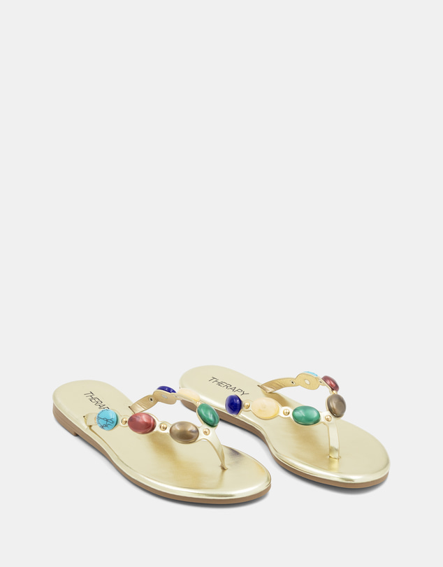 Therapy - Barth Gemstone Thong Sandal