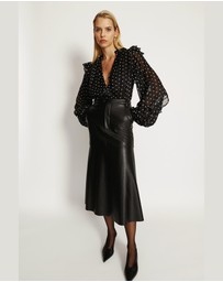 Bardot - Kindra Vegan Leather Skirt