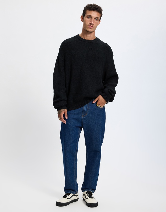 Thrills - Chopped Slim Straight Cropped Denim Jeans