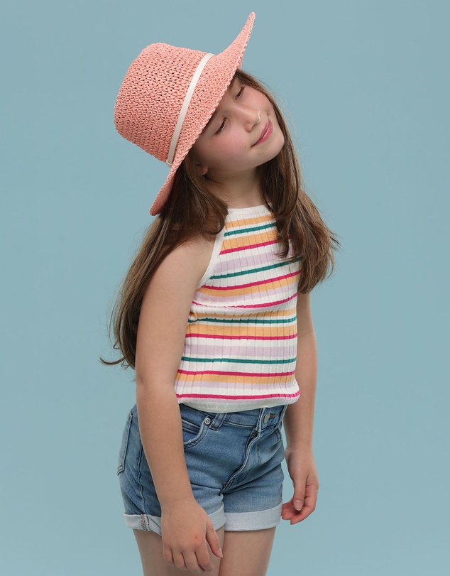 Morgan & Taylor - Mini Rosalie Floppy Hat