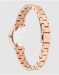 Ted Baker - Jolyye Crystal 24mm Rose Gold-Tone Bracelet Watch
