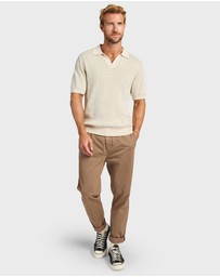 Academy Brand - Sanders Knit Polo