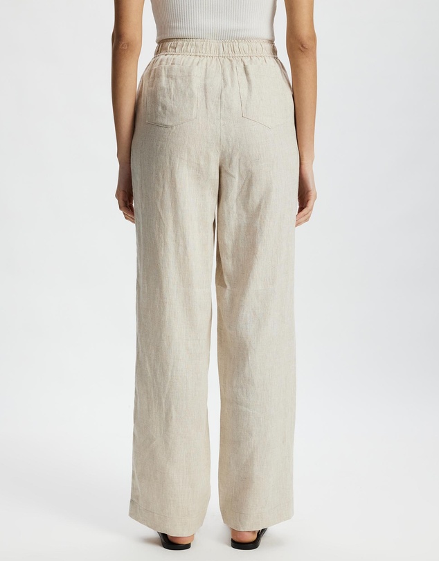 White By FTL - Robin Linen Pants