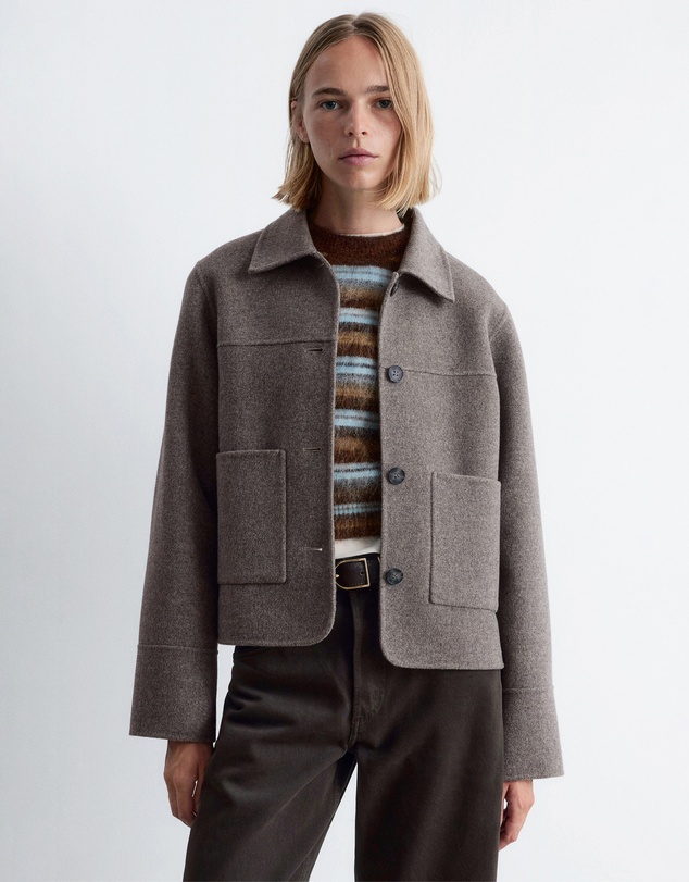 & Other Stories - Collared Wool Jacket
