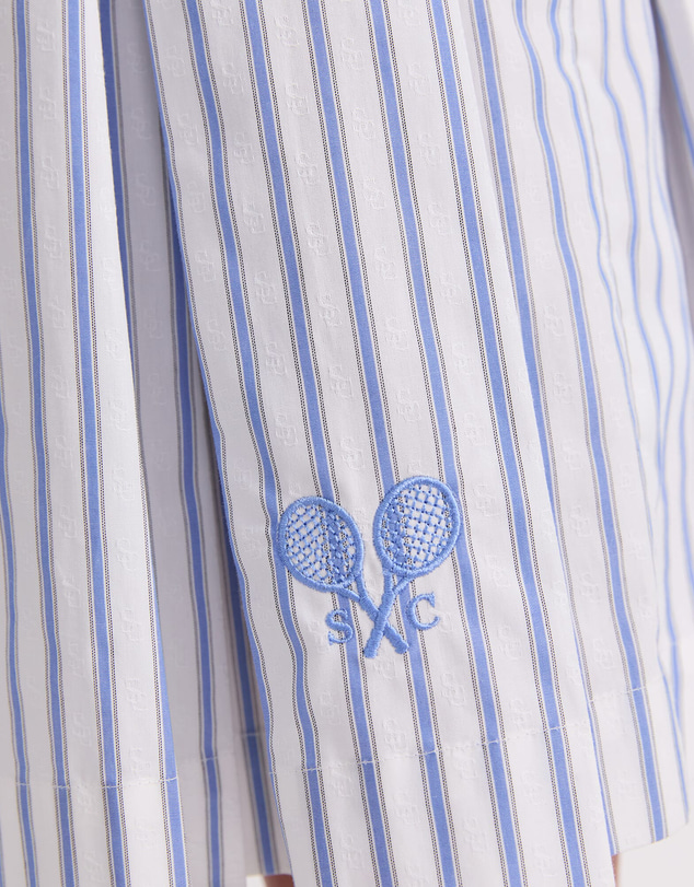 Sportscraft - Logo Stripe Tennis Skirt