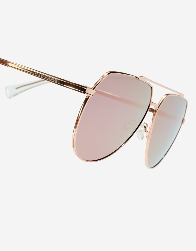 Hawkers Co - HAWKERS - Polarized Rose Gold SHADOW Sunglasses for Men and Women UV400