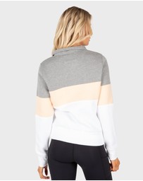 UNIT - UNIT Coco Ladies Pullover Half Zip Sweater