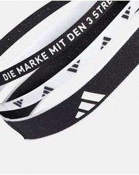 adidas Performance - Multiple Width Training Headbands 3 Per Pack Unisex