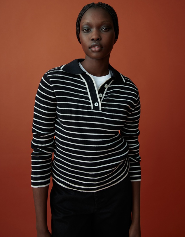 Kowtow - Stripe Polo