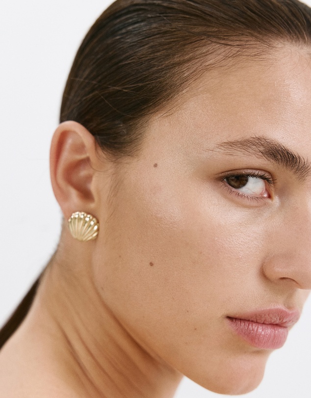 M.N.G - Shell Design Earring Pack