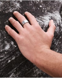 Najo - Ash Men's Steel Ring