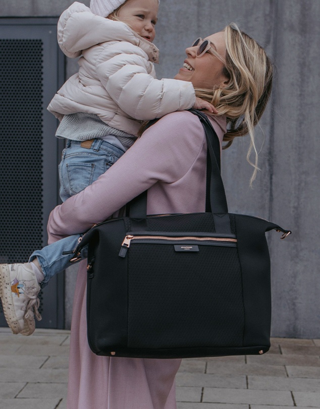 Storksak - Stevie Luxe Scuba Nappy Bag