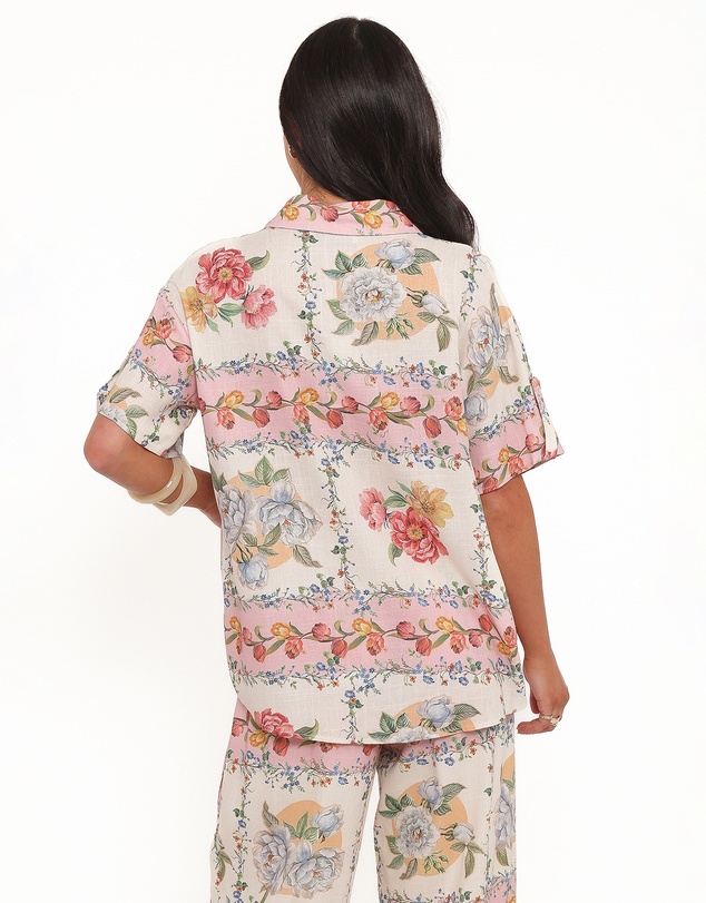 Petal & Pup - Cascais Shirt - Rose Tile