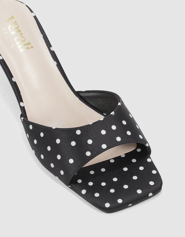 Verali - Alyssa Kitten Heel Mules