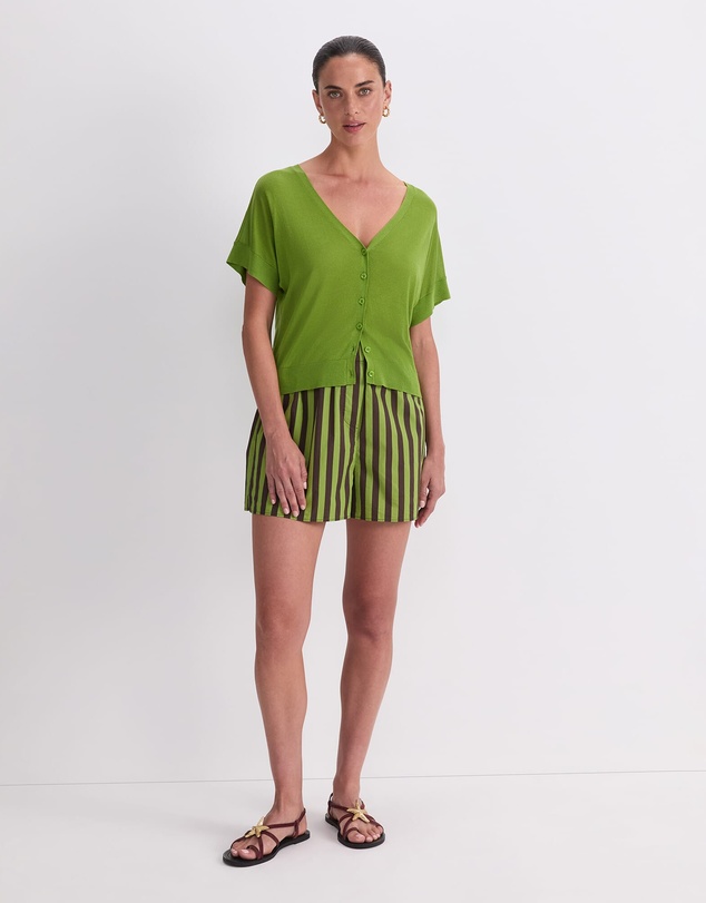 Sportscraft - Silk Blend Reversible Knit