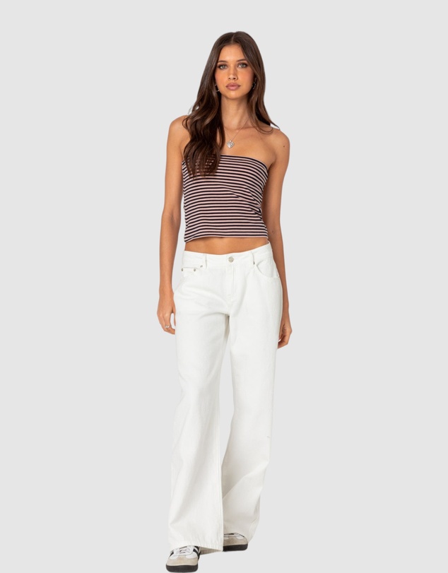 EDIKTED - Lilah Striped Tube Top