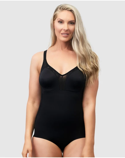 Naturana - Minimiser Cup Shaping Bodysuit With Lace