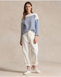 Polo Ralph Lauren - Striped Boatneck Mariner Tee
