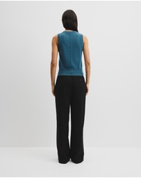 Country Road - Cotton Cash Knit Vest