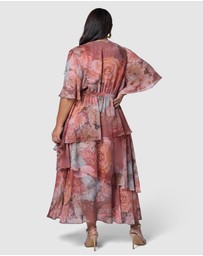 Pink Dusk by Curve Project - Hypnotic Maxi Dress