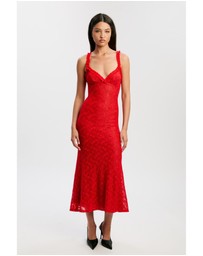 Bardot - Alegra Stretch Lace Midi Dress
