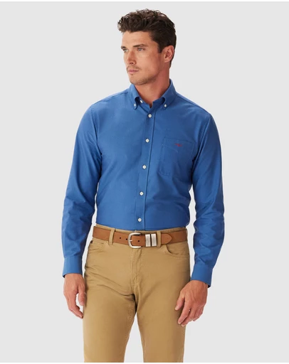R.M.Williams - Regular Oxford Button Down Collar Shirt