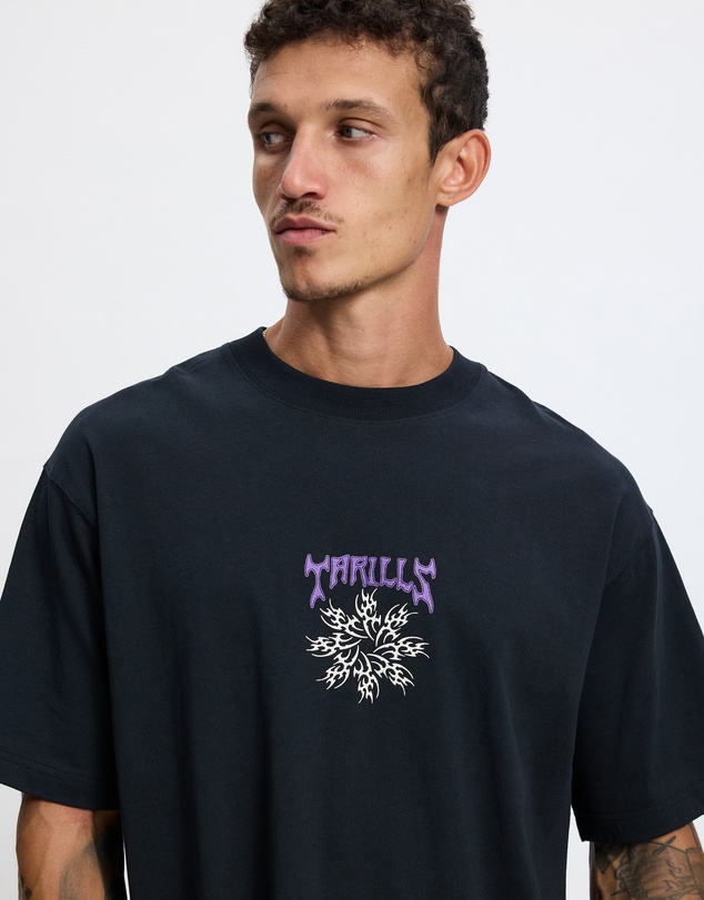 Thrills - Stagger Box Fit Oversize Cropped Tee