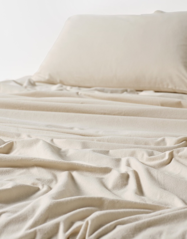 Linen House - Flannelette Plain-Dyed Sheet Set