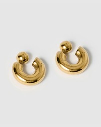 Izoa - Cleo Hoop Earrings
