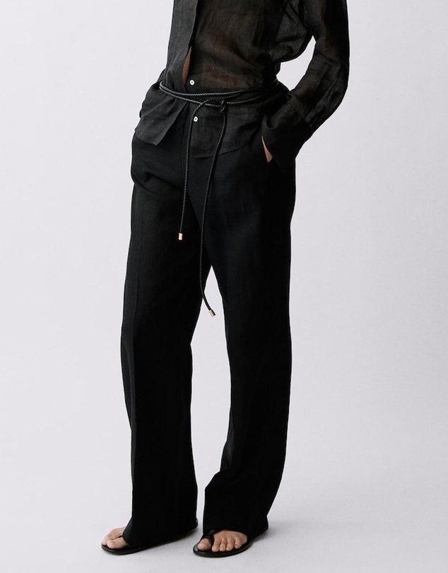 M.N.G - Alada Linen Trousers