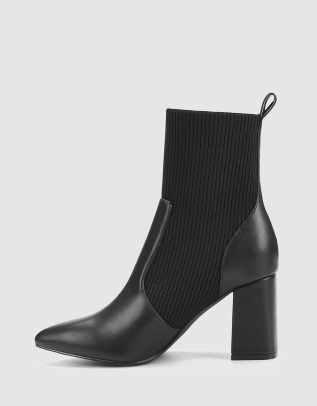 Verali - Mayah Knit Ankle Boots