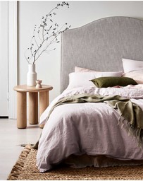 Aura Home - Emile Linen Quilt Cover