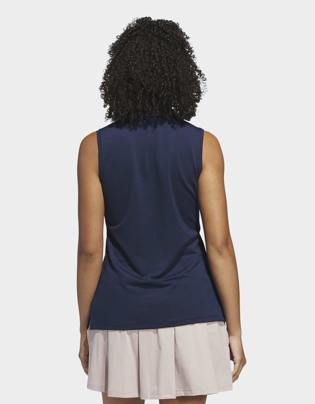 adidas Performance - Solid Ottoman Polo Shirt Womens