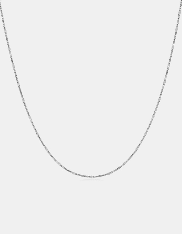 Ania Haie - Ania Haie Silver Spheres Chain Necklace