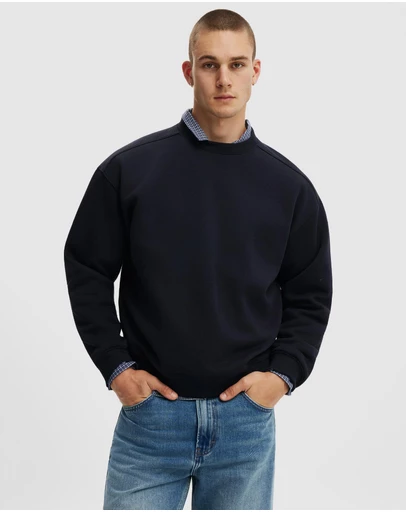 Cotton On - Box Fit Crew Sweater