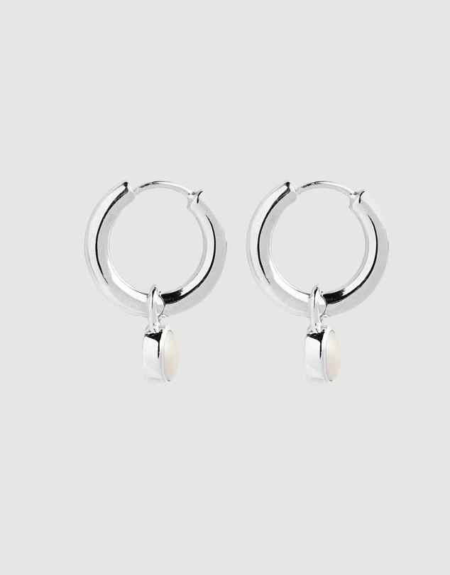 Najo - Heavenly Pearl Silver Earring